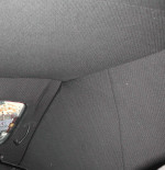 Headliner Ford Escort Cabrio 1 MK3 materiál textilní černá